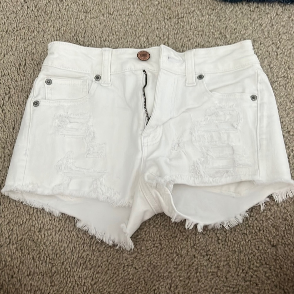 American eagle next level stretch Jean shorts size 00